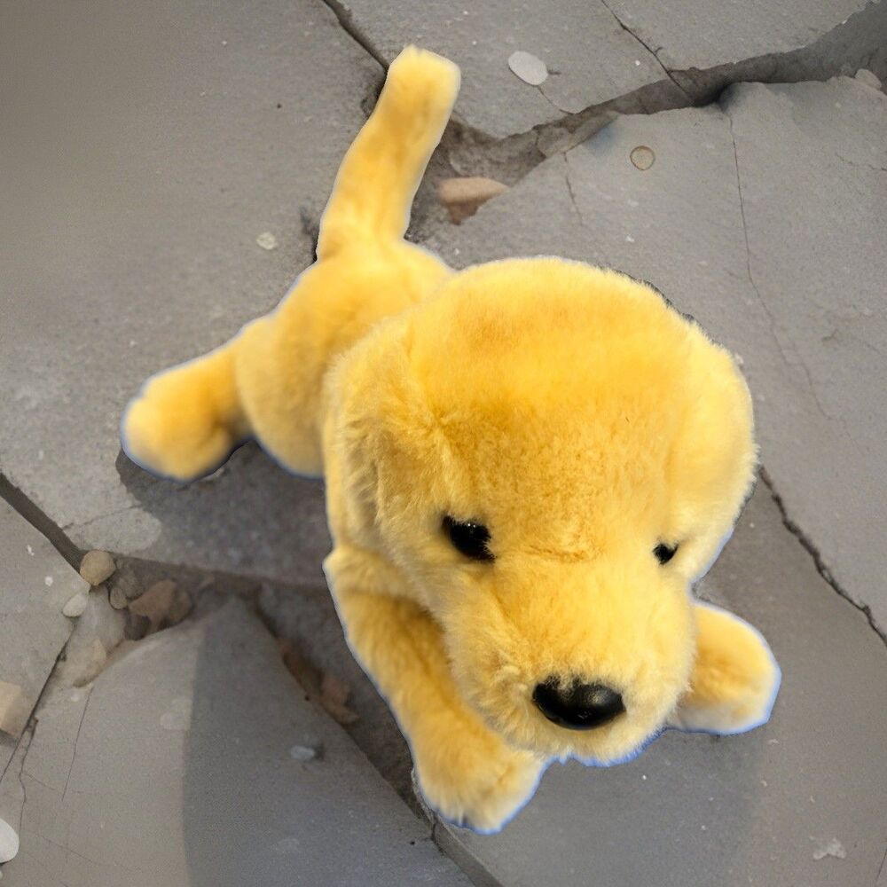 Spankie 12" Yellow Lab Douglas Dog Stuffed Animal Plush Labrador Retriever Puppy